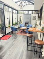 Vit mexitegel villa Haninge