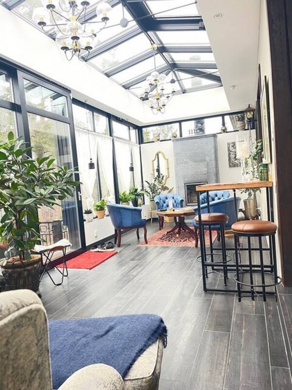 Hus - Vit mexitegel villa Haninge             