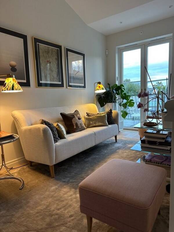 Hus - Mindre vardagsrum p vervningen