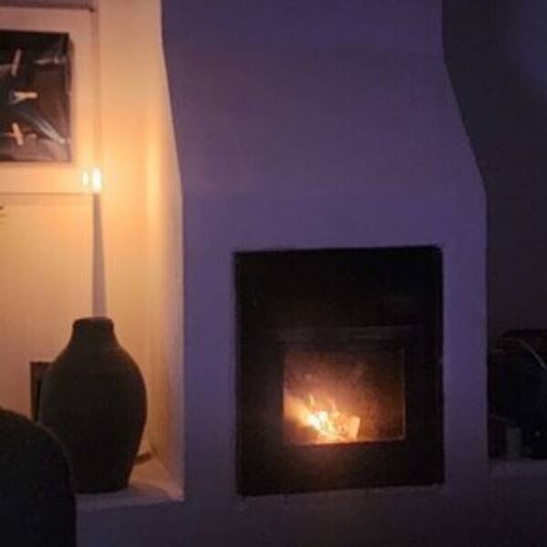 Hus - Vr eldstad/kamin