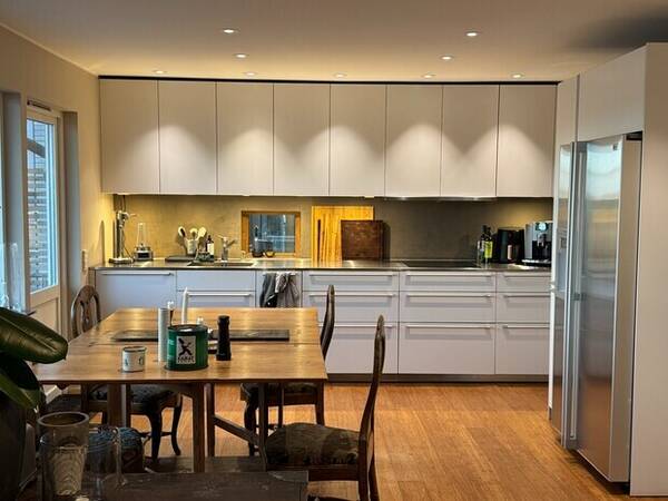 Hus - Öppet kök - vardagsrum