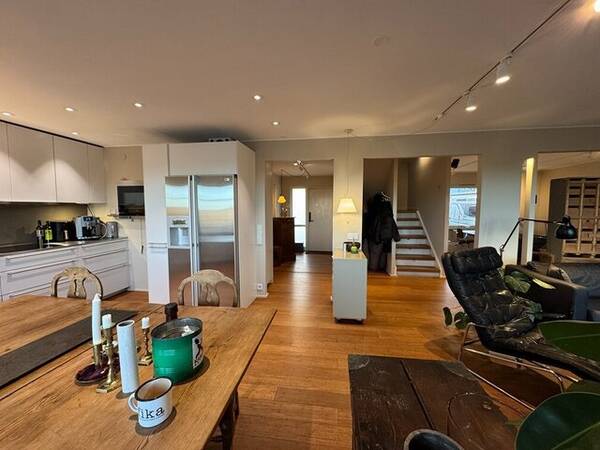 Hus - Öppet kök - vardagsrum