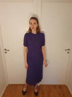 40-tals festklänning