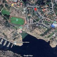 Villa Lysekil vid Pinneviksbadet och Gul