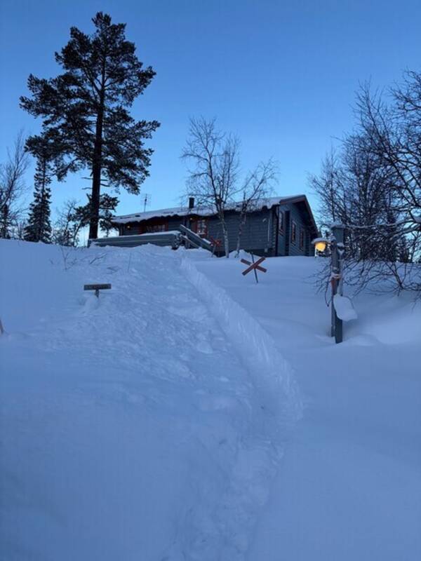 Hus - Fjällstuga i Storhogna