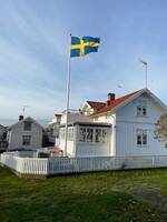 Kaptenshus i genuint fiskesamhälle.