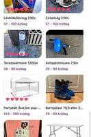 Bord/stolar/kamera/fläkt