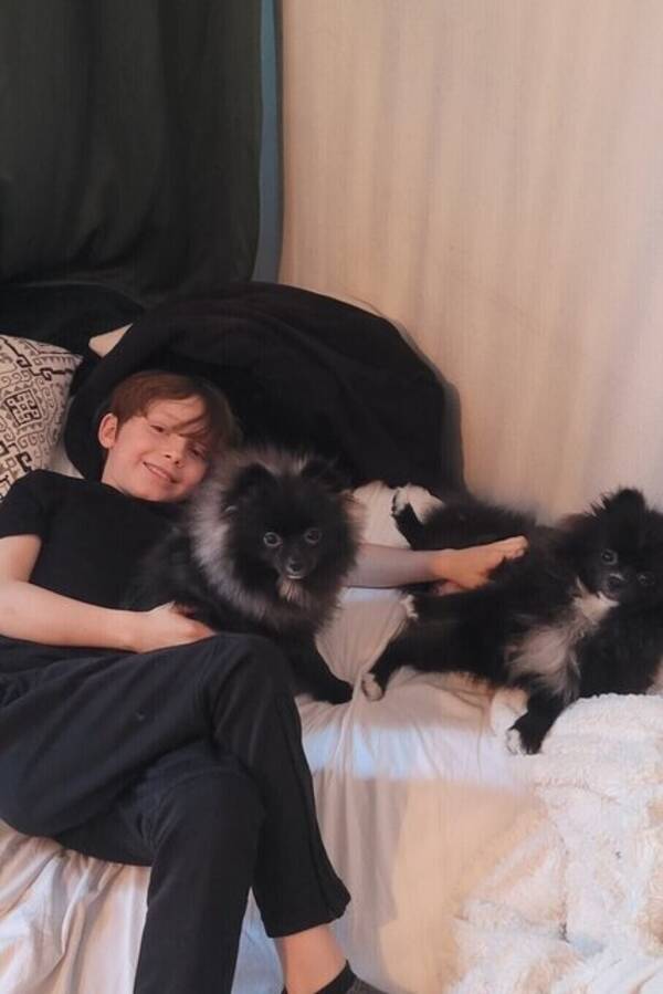 Hund - Nella och Fidelie 