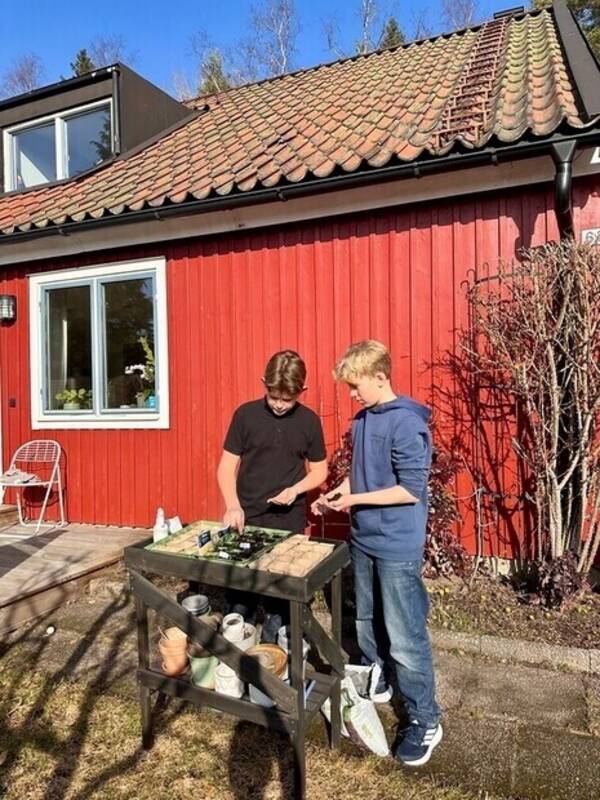 Hus - Hus i Täby 2 våningar.