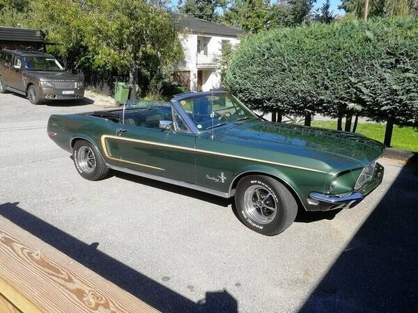 Fordon - Mustang cab -68