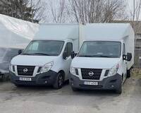 Nissan NV-400 skåp med lyft