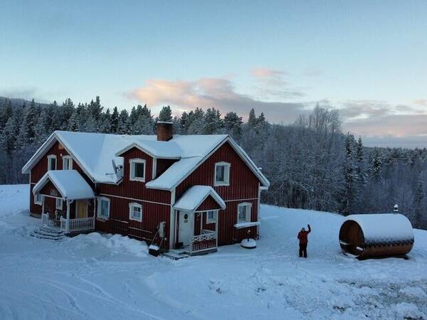 Hus - Villa vid sjö i Arjeplog, Lappland