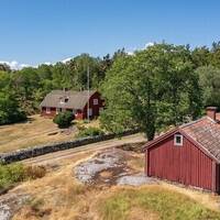 Gammalt hus i Saltsjö-Boo,