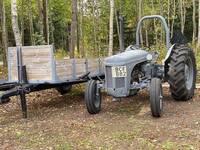 Grålle med vagn