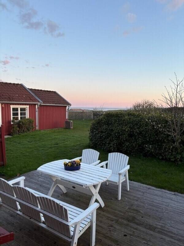 Hus - Skånelänga vid havet i Varberg 
